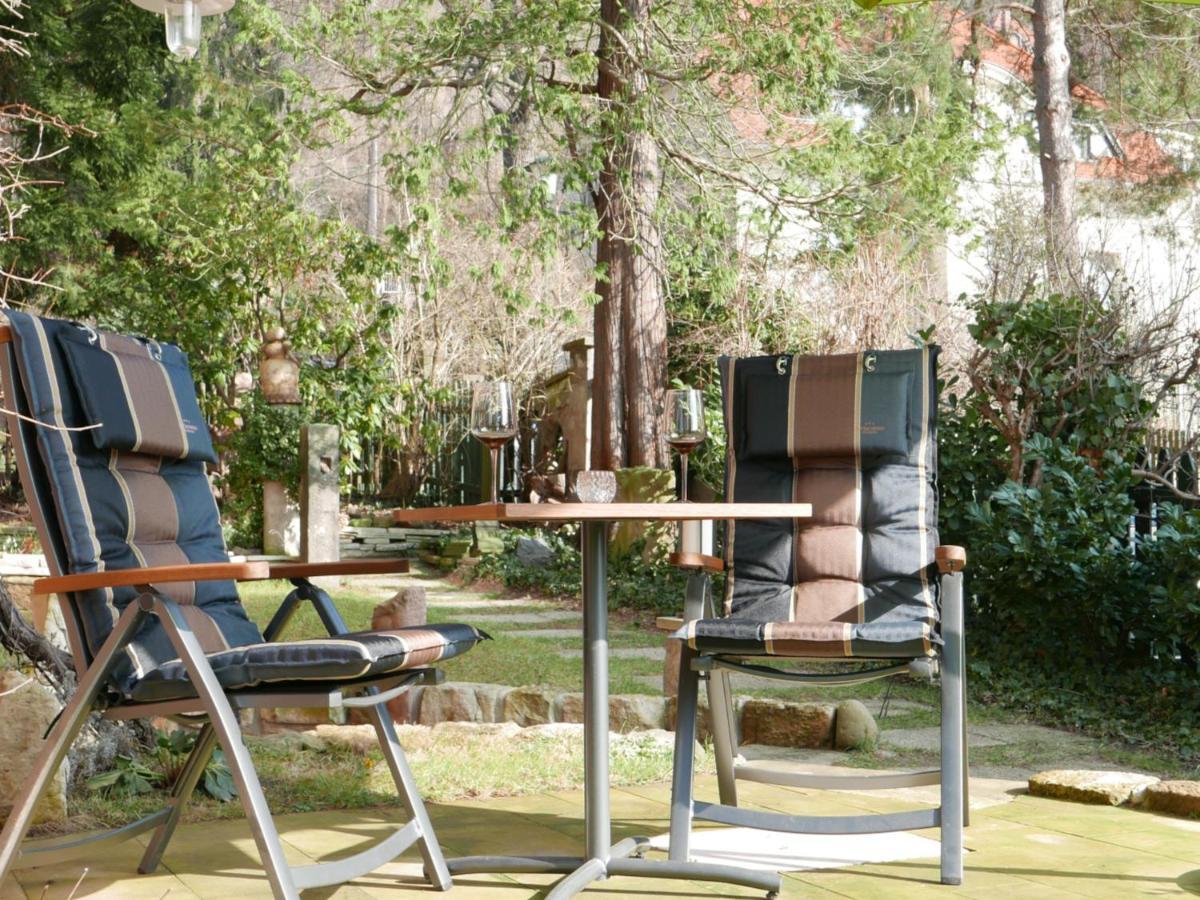 Ferienwohnung Dresden-Pillnitz - Elbhang-Villa - "Am Zuckerhut" Exteriör bild